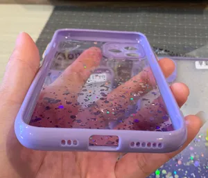 iPhone XR Clear Glitter Case thumbnail 2