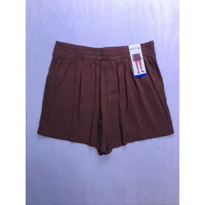 Wildfox Shorts Women Large Brown 5" Inseam Rayon Casual Summer thumbnail 11