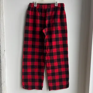 Plaid Women's Pajama Pants Size M Red Size M thumbnail 6