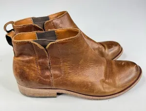 Kork-ease Velma Brown Leather Ankle Boots Size 8.5‎ thumbnail 1