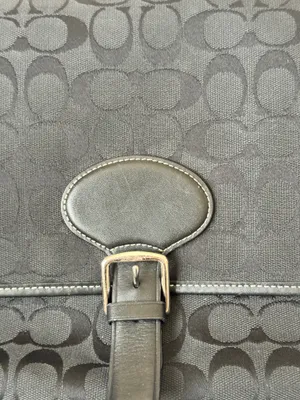 Coach Black Canvas Crossbody thumbnail 8