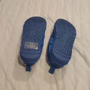 Ugg Women'S 8 Tasman Puffer Shearling Lined Slippers Royal Blue thumbnail 5