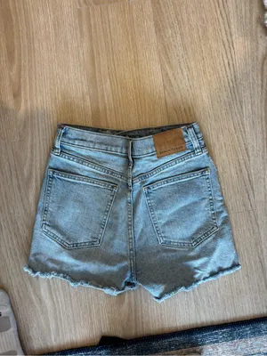 Denim Forum Light Blue Cutoff Jean Shorts thumbnail 3