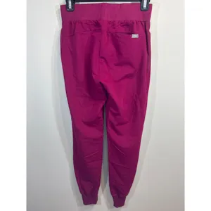 FIGS W Boston Slim Jogger Scrub Pants XS‎ Raspberry Tech Fabric Bundle of 2 NWT thumbnail 8