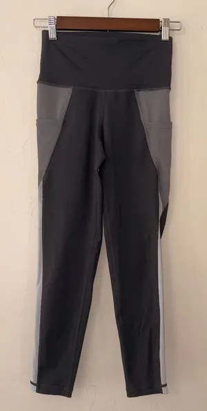 Aerie grey high rise leggings S thumbnail 1