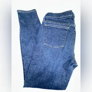 EUC J. CREW Toothpick women's‎ jeans. Size 29. Dark wash. thumbnail 4