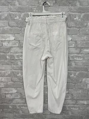Zara Corduroy Straight-Leg High-Waist Pants thumbnail 2