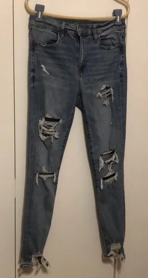 American Eagle Outfitters Next Level Stretch Hi-Rise Jegging Women’s 8 Regular thumbnail 1