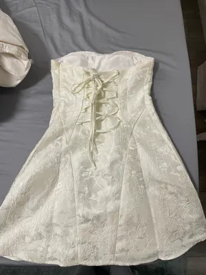 Peppermayo Mini Dress White Strapless thumbnail 2