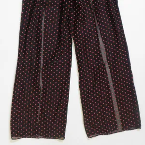 NWT!! THE FIFTH LABEL Titania Jumpsuit Black Red Clip Dot Dots Ruffle X-Small thumbnail 9