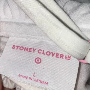 NWOT Stoney Clover‎ Lane x Target White Textured Bikini Top Large Ruffle Strap thumbnail 3