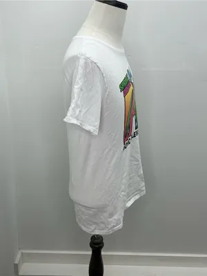 1994 MTV Spring Break White Graphic Adult Vintage T-Shirt Small thumbnail 6