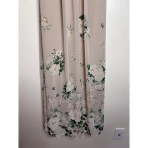 Show Me Your Mumu Amanda Floral Halter‎ Maxi Dress Beige White Green Small thumbnail 6