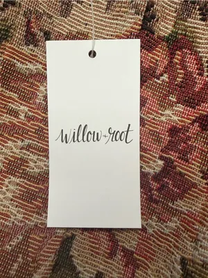 Willow + Root Floral Smocked Tapestry Crop Top NWT XS Cottagecore Fairycore thumbnail 11