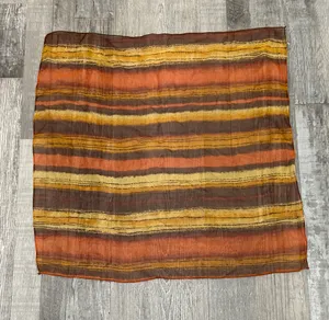Autumn Toned Hair Scarf Orange thumbnail 3