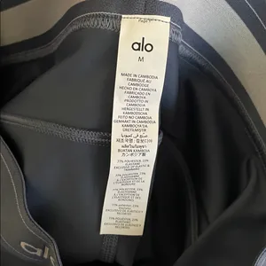ALO Yoga NWT Bluestone White Airlift Suit Up legging Size M High Rise thumbnail 7