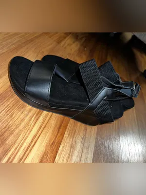 Pierre Dumas Black Women's Strap Sandals thumbnail 2