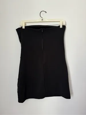 Forever 21 Strapless Black Sequin Bandage Dress thumbnail 2