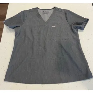 FIGS Graphite Scrub Set Catarina Top and Yola Scrub Bottoms Size XL‎ thumbnail 2