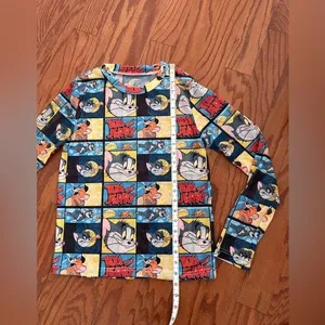 Animals print mesh tops Size M thumbnail 4