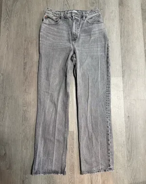 Abercrombie & fitch ultra high rise 90s straight jeans thumbnail 2