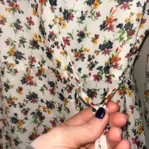 Lush Multicolor Floral Dress large wrap dress thumbnail 9