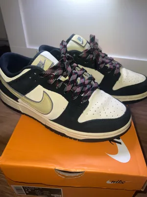 Nike Dunk Low LX Women’s Black/Cream Suede thumbnail 5