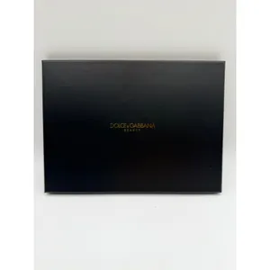 Dolce & Gabbana Beauty Pouch Clutch Logo Makeup Bag Women's Black Gold New thumbnail 10