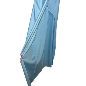 Michael Costello X Revolve Jake Strapless Plunging Maxi Gown Baby Blue thumbnail 6