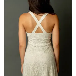 Joyfolie Camilla Lace Dress Ecru NWT XXL thumbnail 4