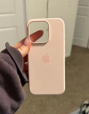Light Pink Apple iPhone Case X Silicone thumbnail 1