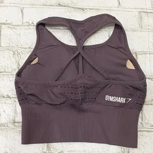 GYMSHARK Purple Wash Energy Seamless Crop Top Size Small thumbnail 5
