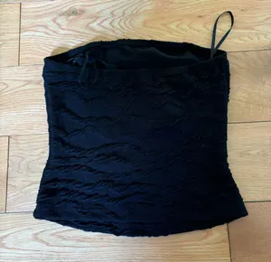 Princess Polly Strapless Black Top thumbnail 4