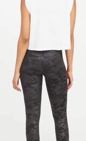 Spanx Camo Faux Leather Leggings thumbnail 5