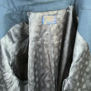 Vintage 80s Pendleton Blue Wool Blazer 100% Virgin Wool Tailored Jacket‎ USA thumbnail 8