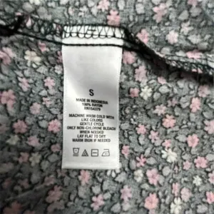 Aeropostale Women's S Floral V-Neck‎ Babydoll Mini Dress Multicolor thumbnail 5
