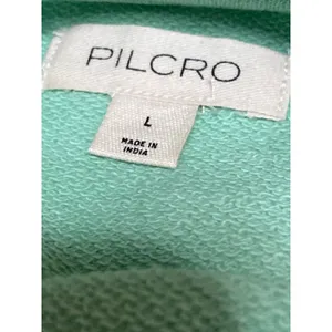 Anthropologie Pilcro Women's Green Dolman Half Sleeve Sweatshirt Blouse Top Sz L thumbnail 4