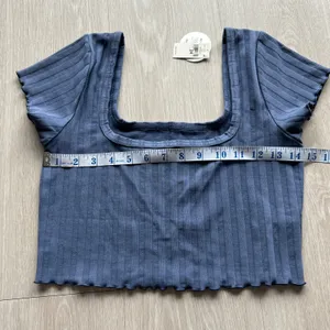 Offline By Aerie Crop Top Medium Blue thumbnail 7