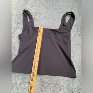 Fabletics cropped tank top with built in shelf bra thumbnail 8
