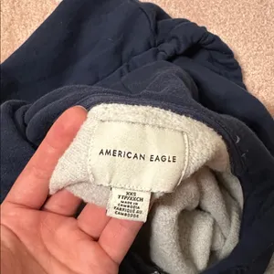 American Eagle Semi Cropped Zip Up Hoodie thumbnail 4