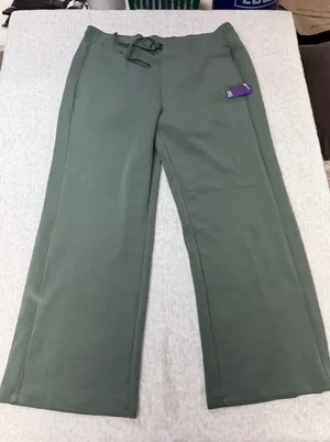 Sage Green Wide Leg Lounge Pants Drawstring Waist Plus Size XXL New‎ thumbnail 1