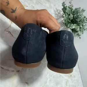 Hush Puppies Bounce Navy Suede Flats Size 10 Workwear Casual Minimalist Comfort‎ thumbnail 6