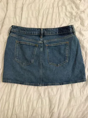 Abercrombie Curve Love Denim Skirt Mini thumbnail 2