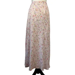 Carol Anderson Collection Vintage 90s Floral Maxi Skirt | Cottagecore Prairie thumbnail 8