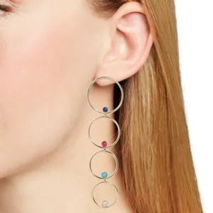Baublebar multi hoop earrings thumbnail 2