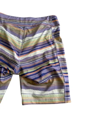 COLUMBIA Women’s Striped Bike Shorts Size XL thumbnail 3