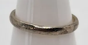 Sterling Silver Plain Band Ring (2) thumbnail 1