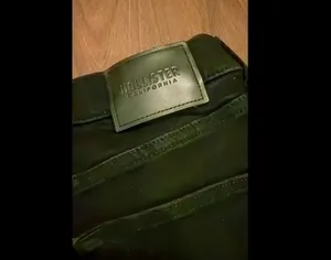 Hollister Straight Advanced Stretch Black Jeans W26 L30 thumbnail 3