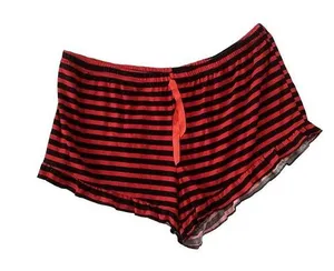 Soft Pajama Shorts Red Size XL thumbnail 1