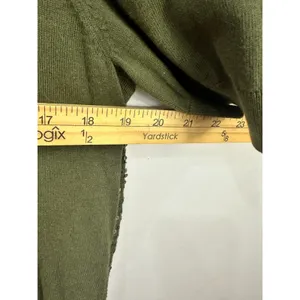 Talbots Short Sleeve Green Sequin‎ Cardigan Lightweight Sweater Womens Large thumbnail 7